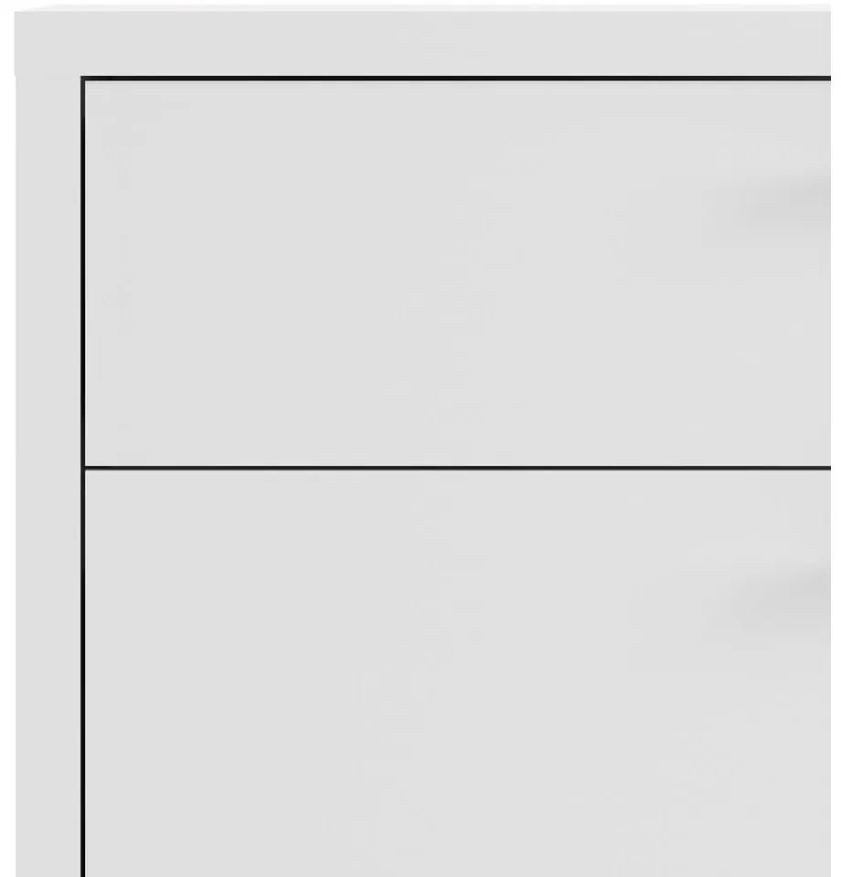 Biela modulárna knižnica 89x113 cm Prima – Tvilum