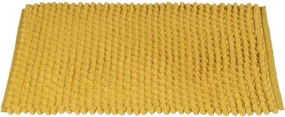 Žltá textilná kúpeľňová predložka 50x80 cm Solivo – Wenko