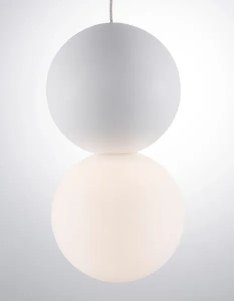 Moderný luster Zero 10 biele