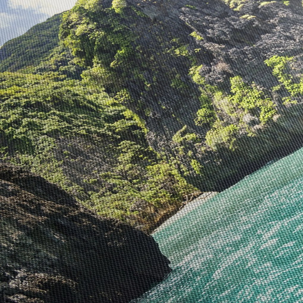 Obraz horskej rieky (90x60 cm)