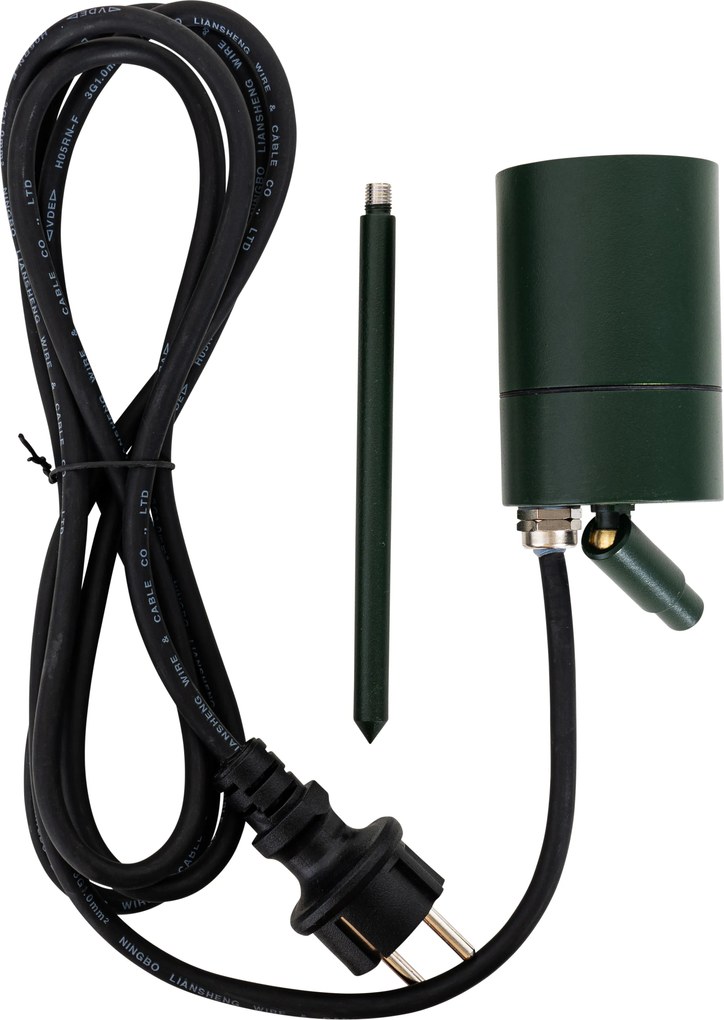 Bodový bod tmavozelený nastaviteľný IP44 - Solo