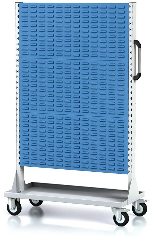 Alfa 3 Mobilný stojan s panelmi na boxy, vysoký, 6 panelov, 1015 x 500 x 1686 mm