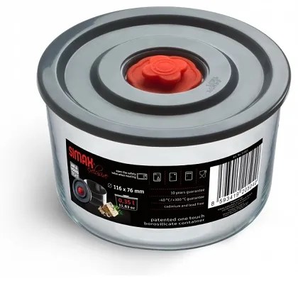 Simax Sklenená dóza PUMP & PUMP 1 l