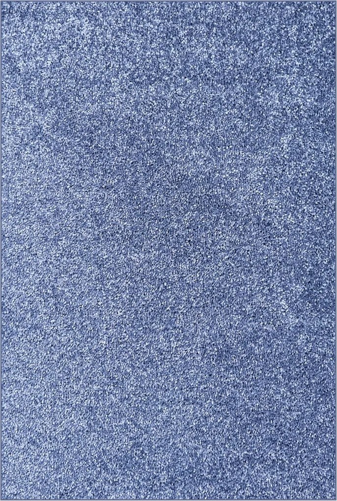 AladinWorld Expres, Kusový koberec Velur Ultra tm. modrý, 200x300, modrá, obývacia izba