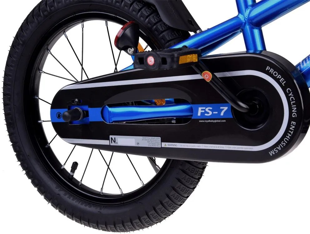 RoyalBaby Royal Baby Freestyle 7.0 – Perfektný športový bicykel 16'' pre deti RB16B-6 modrý