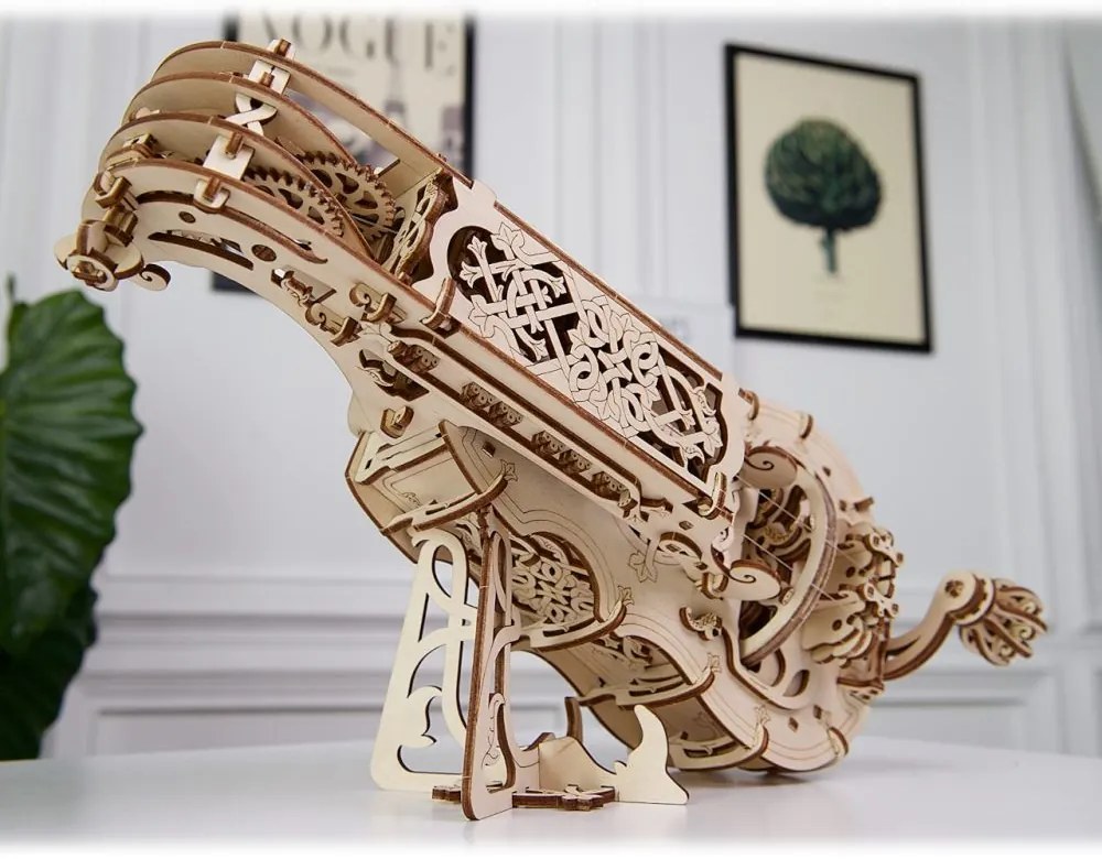 Ugears 3D Puzzle Kontrabas 292 ks