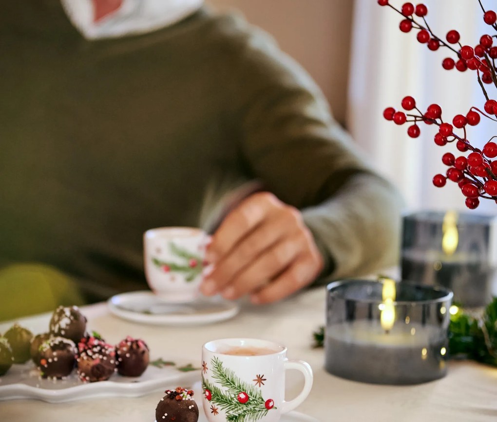 Žakárový obrus, krémový, nadmerná veľkosť