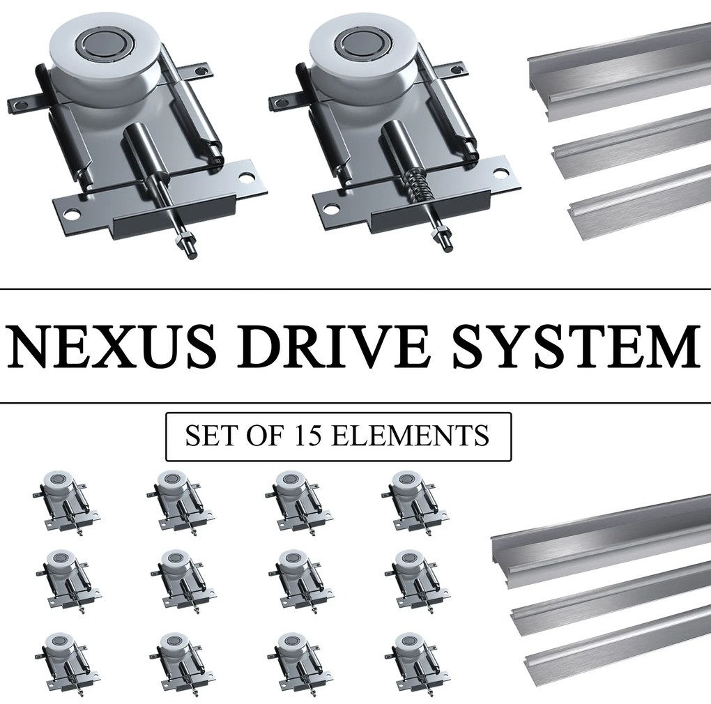 Šatníková skriňa SERENITY 232 cm biely lesk MGB SERENITY SZP8/0/W/W/0/HIAL