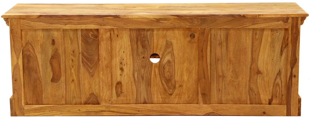 furniture-nabytek.cz - Rustikálny stolík pod tv z dreva palisander 160x55x45