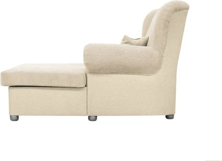 Béžová menčestrová leňoška Lord – Ropez