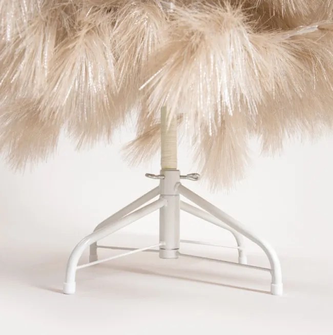 Vianočný stromček CANNE krémový 757556