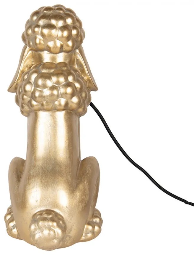 Dekor zlaté stolné svietidlo PUDLÍK