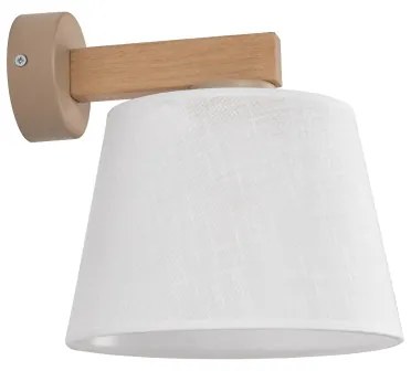 Brilagi - Nástenná lampa LATTE SABIA 1xE27/15W/230V borovica/biela