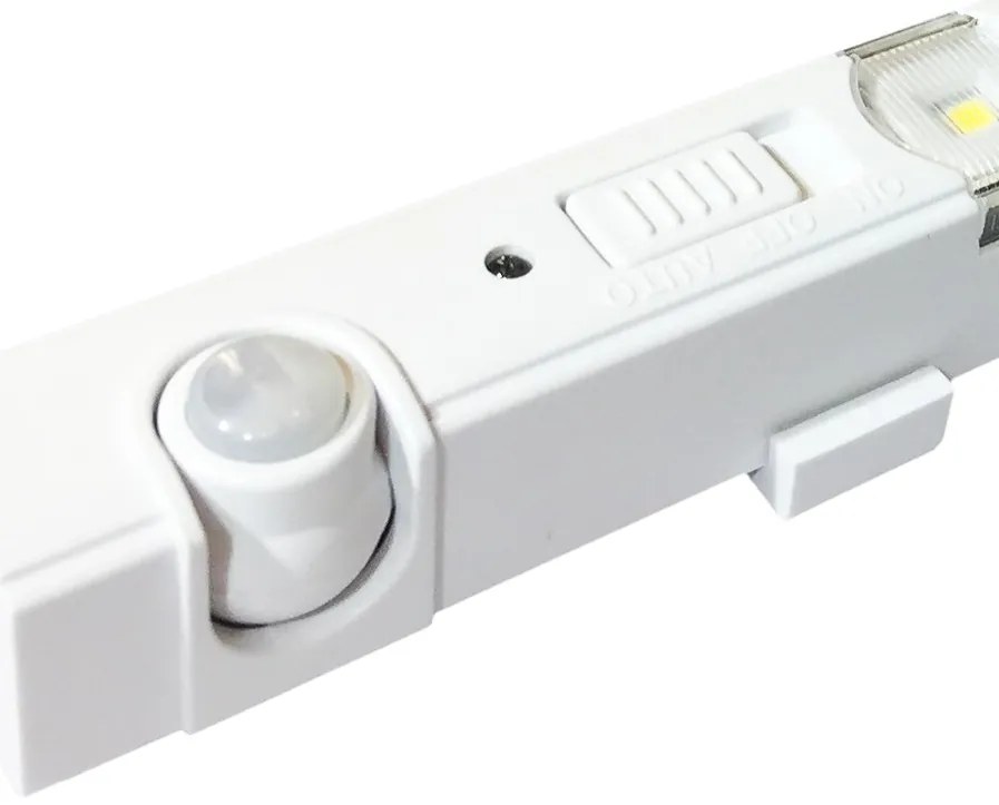 Ecolamp LED svietidlo, 1x LED 0,3w, 4000k, w, pohybový senzor