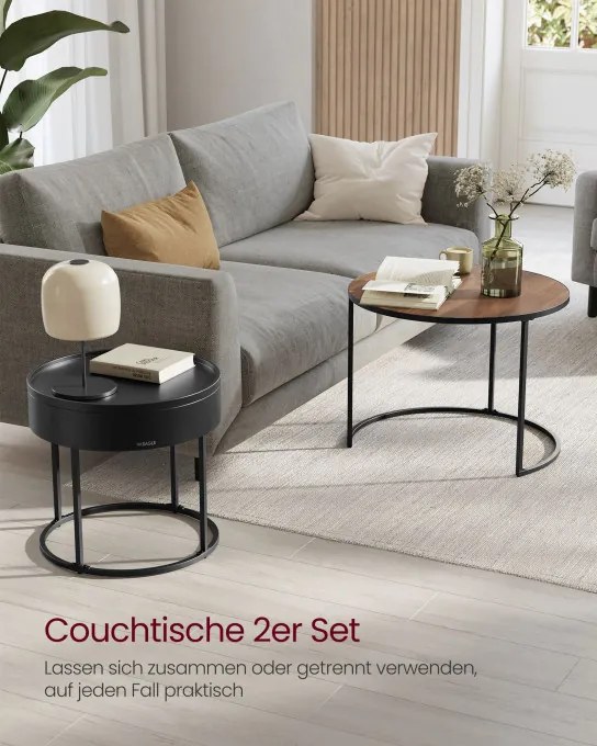 Set dvoch konferenčných stolíkov LCT044K43