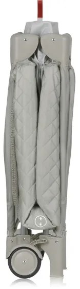 Lionelo - Cestovná postieľka FLOWER Cappuccino