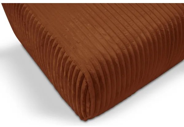 Taburet FRIDA 82x75 cm hnedý