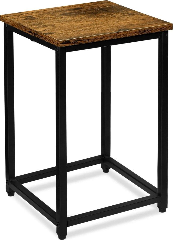 Kvetinový stojan ARBEN 40 cm dub / čierny