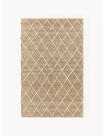 Ručne vyrobený jutový koberec Kunu