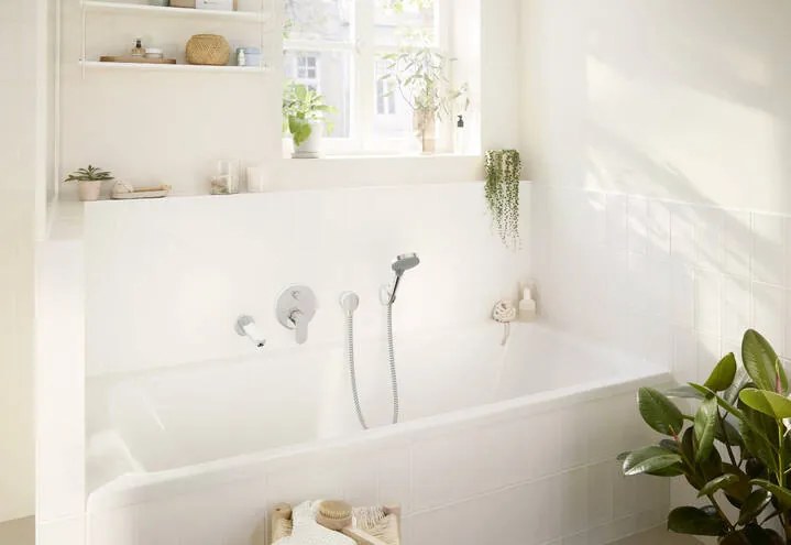 Hansgrohe Rebris S, vaňová batéria pod omietku pre iBox universal, chrómová, HAN-72466000
