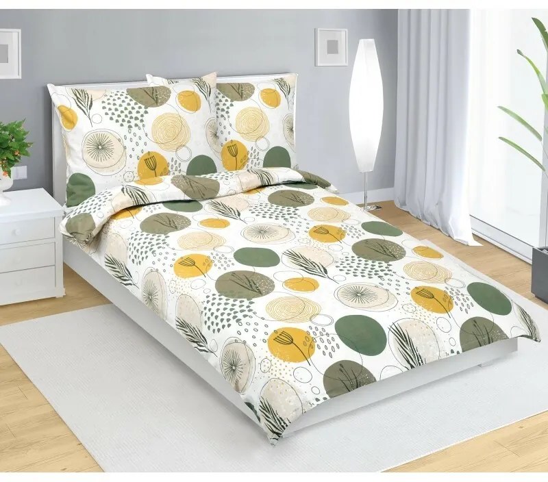 Bellatex Flanelové obliečky Kola, 140 x 220 cm, 70 x 90 cm