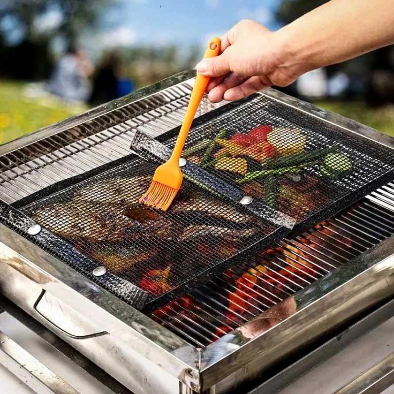 Nepriľnavá uzatvárateľná taška na grilovanie BBQNet - 1 ks