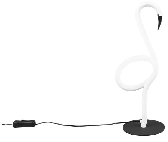 Biela LED stolová lampa (výška 35 cm) Ingo – Trio