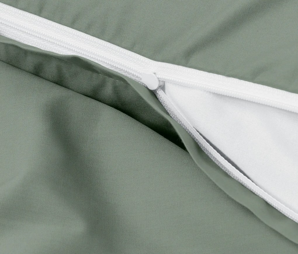 Posteľná bielizeň z perkálu, zelená, štandardná veľkosť
