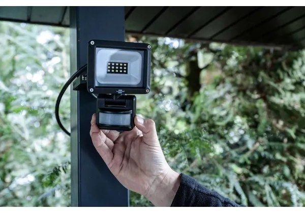 Brennenstuhl - LED Vonkajší reflektor so senzorom LED/10W/230V 6500K IP65