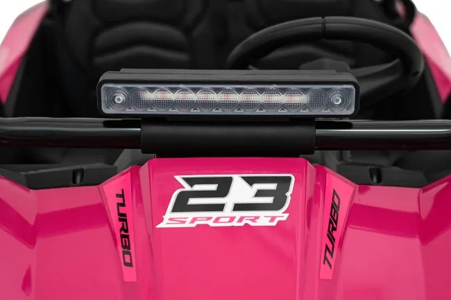 Elektrické autíčko Buggy TURBO 23 ružové