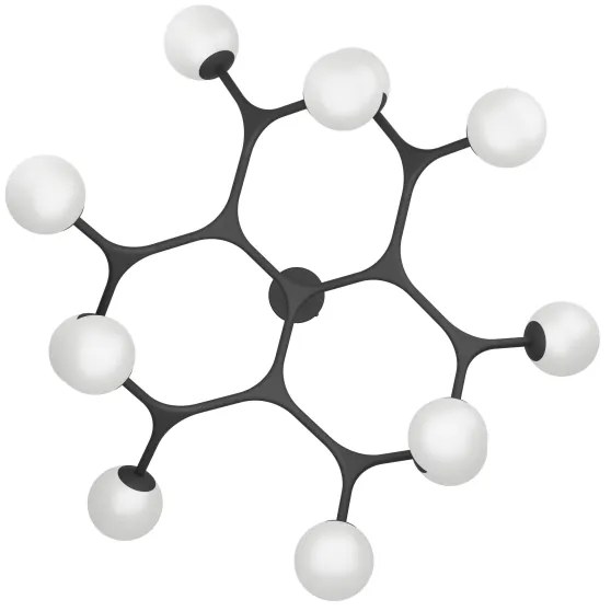 Eglo 39529 - LED Prisadený luster MARAGALL 12xG9/3W/230V