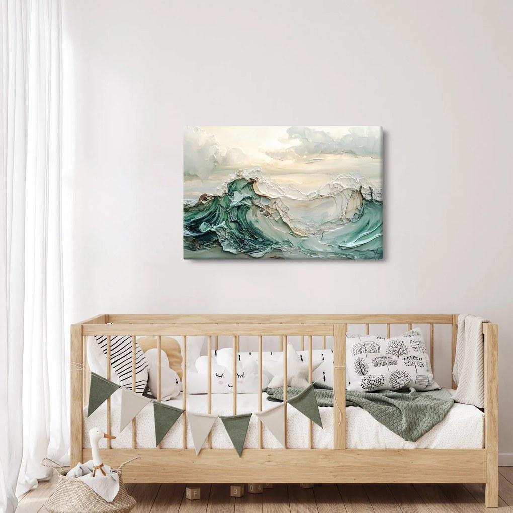 Obraz - 3D abstrakcie mora (90x60 cm)