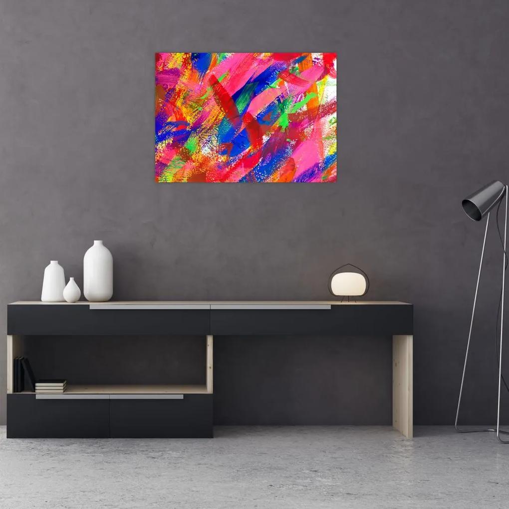 Obraz - Farebná abstrakcia (70x50 cm)