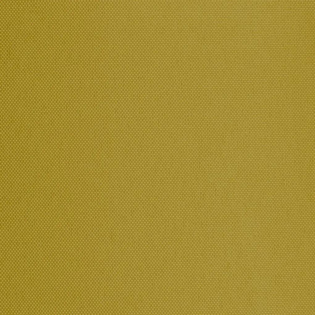 Nádherný jednofarebný žltý záves na riasiacu pásku