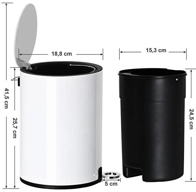 Odpadkový kôš LTB11WT
