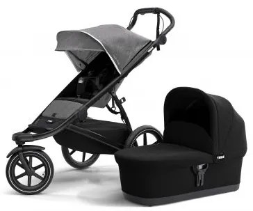 THULE URBAN GLIDE 2 GREY MELANGE ON BLACK + KORBICA