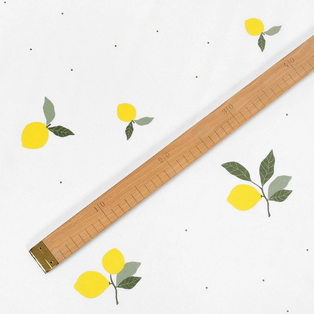 Goldea bavlnené plátno - citróny 160 cm