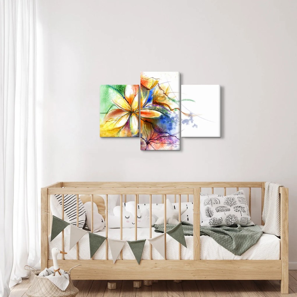 Obraz - Kvetina (90x60 cm)