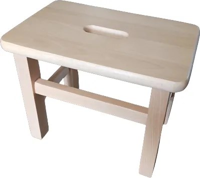 HRADIL Buková stolička masív 35x27x23cm (š/v/h) farba jelša