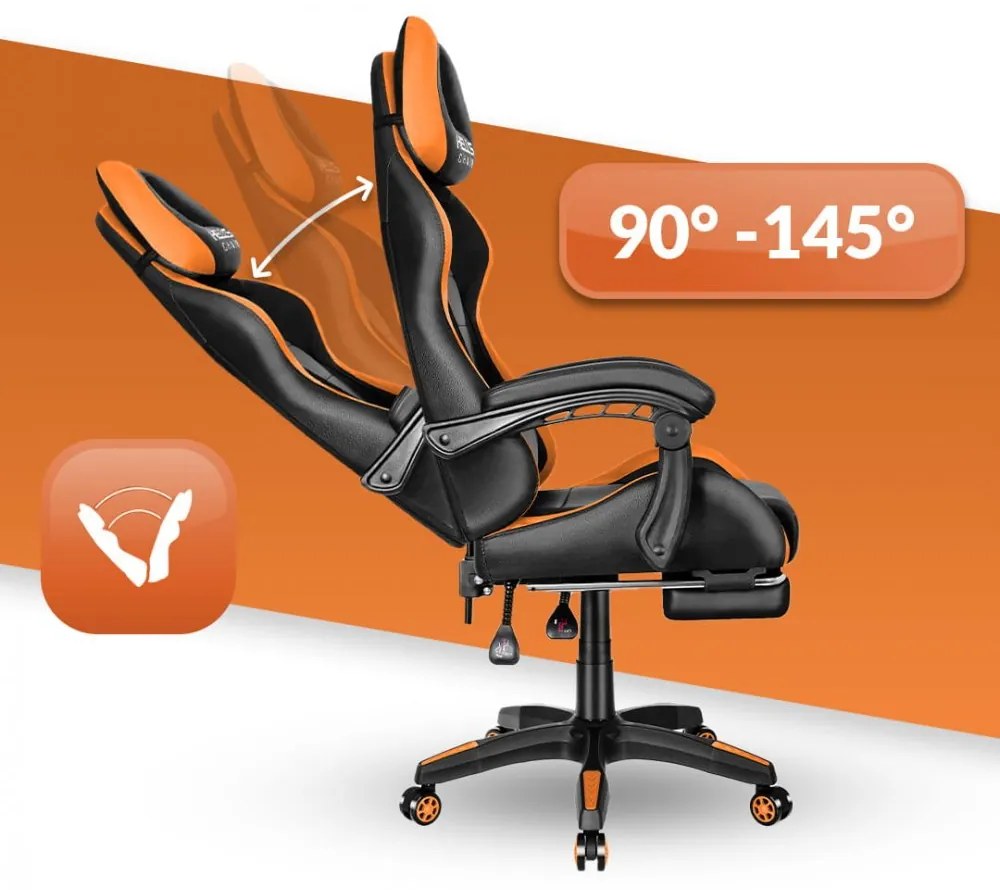 Herné kreslo HC-1039 Orange