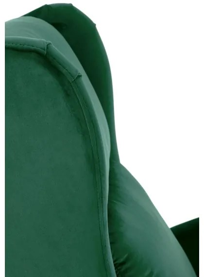 Polohovacie kreslo RELAXA zelené