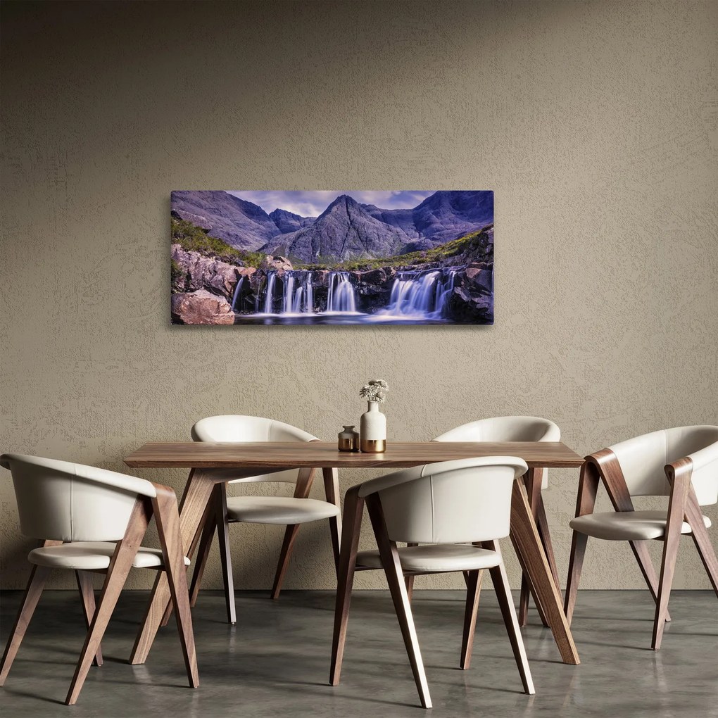 Obraz vodopádov (120x50 cm)