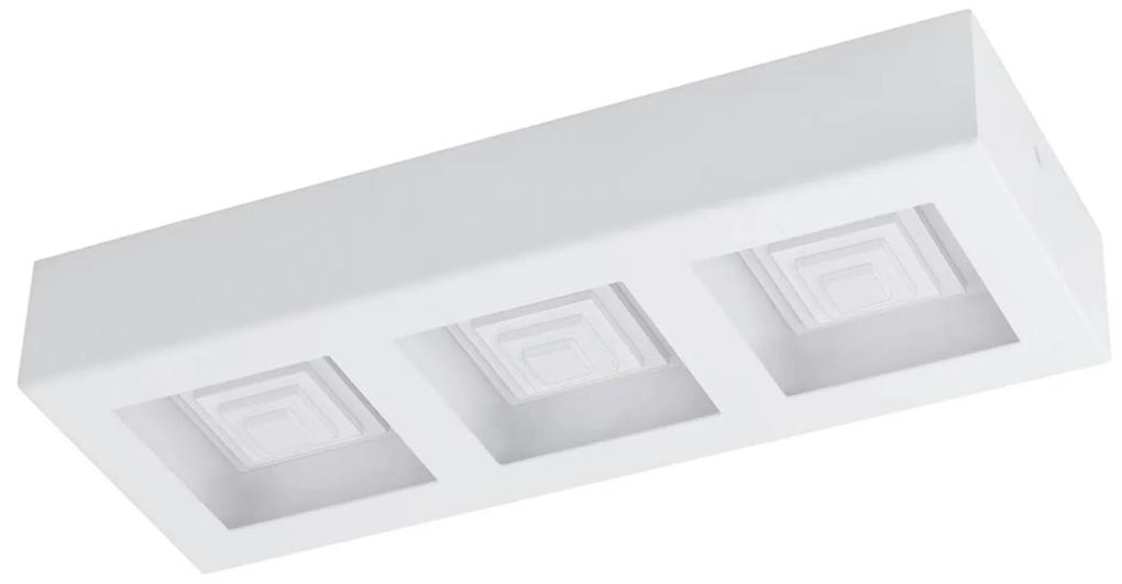 Ferreros – troj-plameňové stropné LED svetlo biele