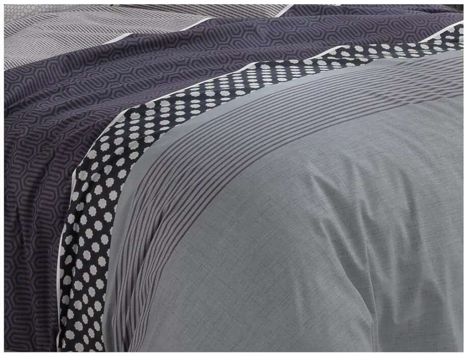 Bavlnená obliečka Eifel Sivá