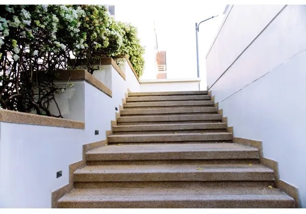 Kanlux 39142 - LED schodové svietidlo so senzorom EXIN 2,5W/230V 4000K IP65 čierne, hranaté