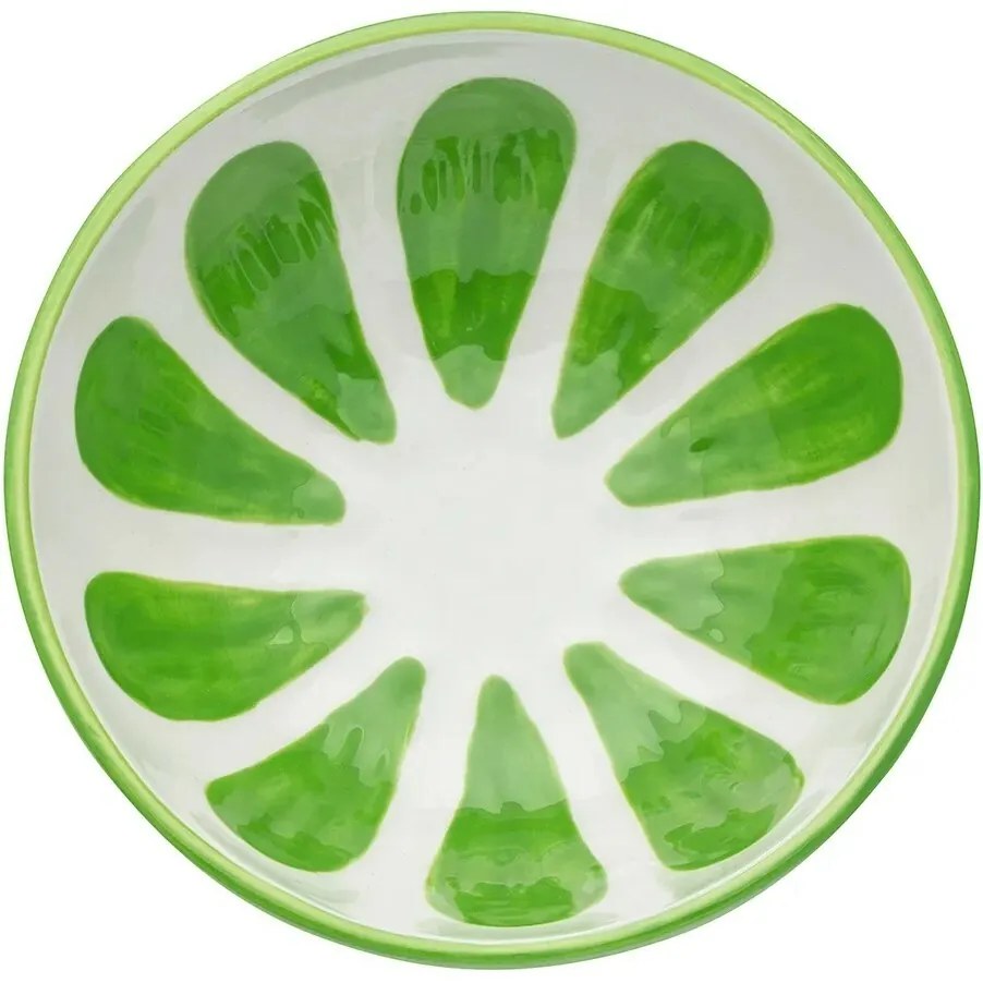 Altom Sada keramických misek Tropicana limetka12,5 cm, 2 ks