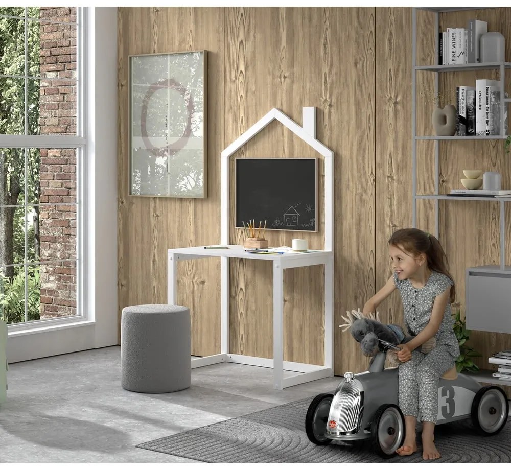 Detský písací stôl z borovicového dreva 50x80,5 cm DALLAS – Vipack