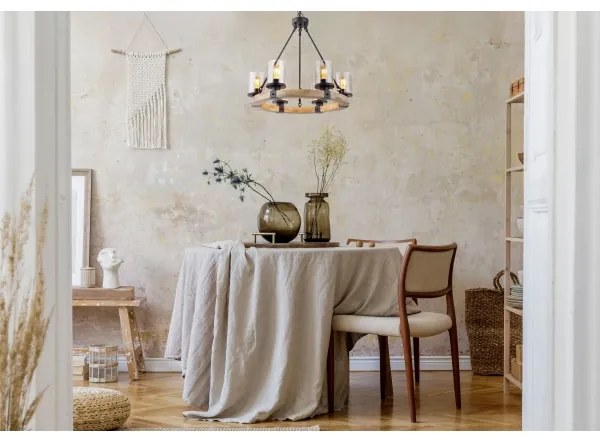 Globo 15555-6H - Luster na reťazi LILA 6xE27/60W/230V