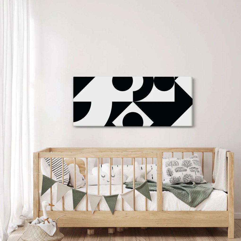 Obraz - Geometrická abstrakcia N⁰1 (120x50 cm)
