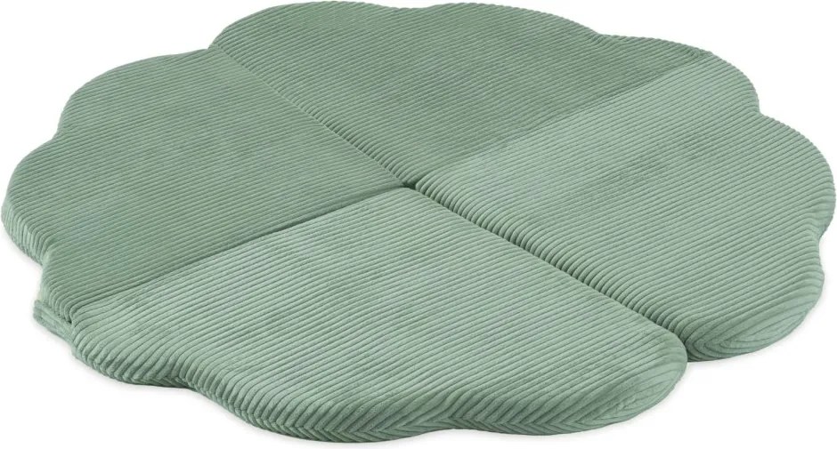 Kvetinová podložka 115x115x5cm, zelená, prémiový menčester